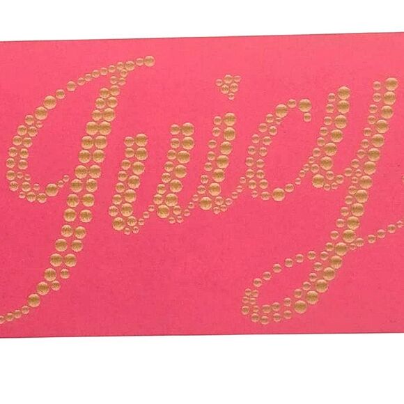 Juicy Couture Home Juicy Signature Logo Oversized Jacquard Beach Towel - Picture 2 of 6